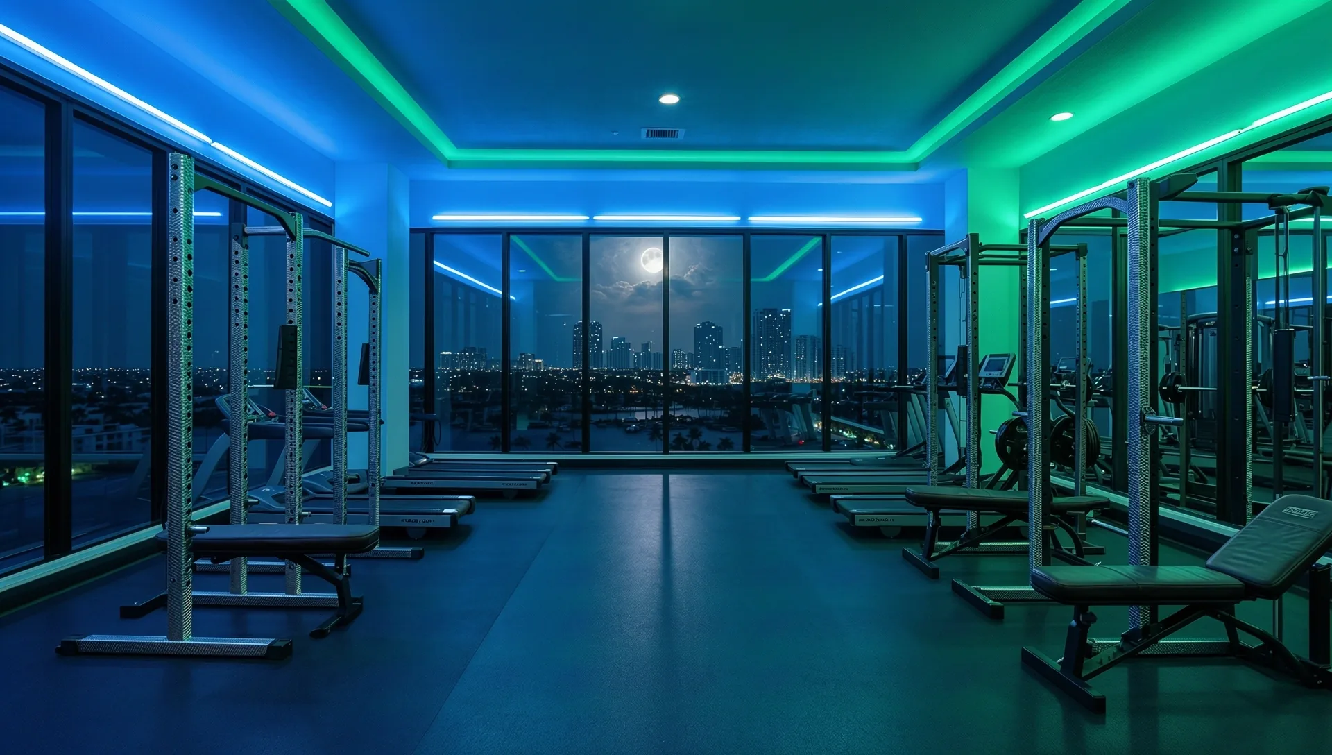 Xavelyndra Fitness Center Interior